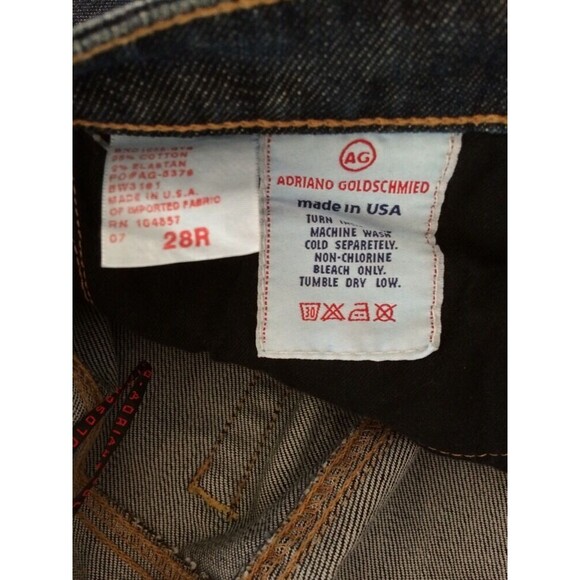 Adriano Goldchmied Women's Jeans The Kiss Boot Cut Size 28 X 34 NWT - Picture 7 of 12